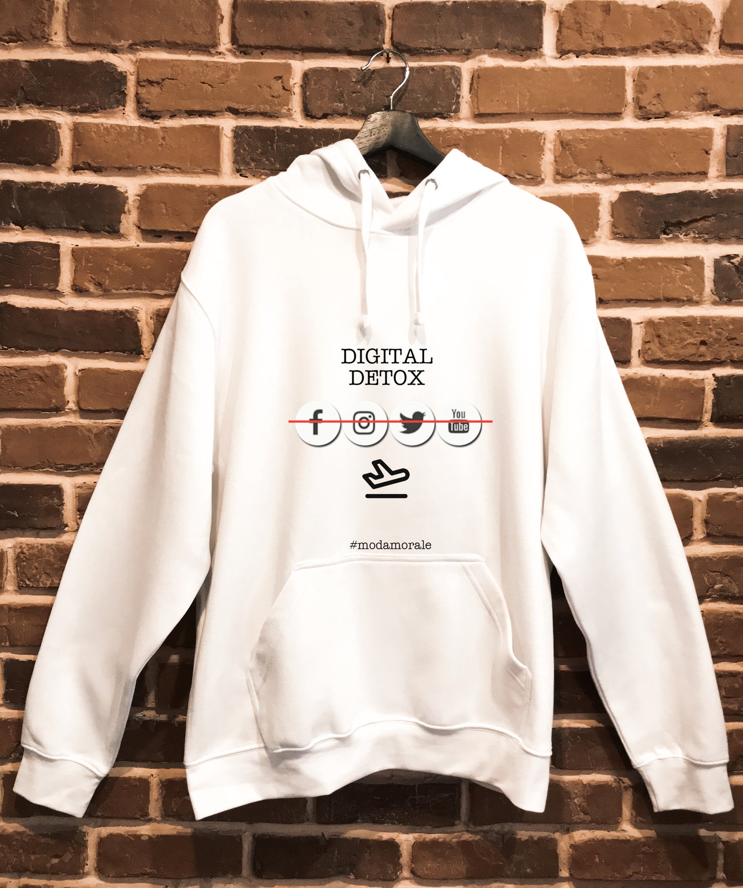 Мъжки суичър "Digital detox"