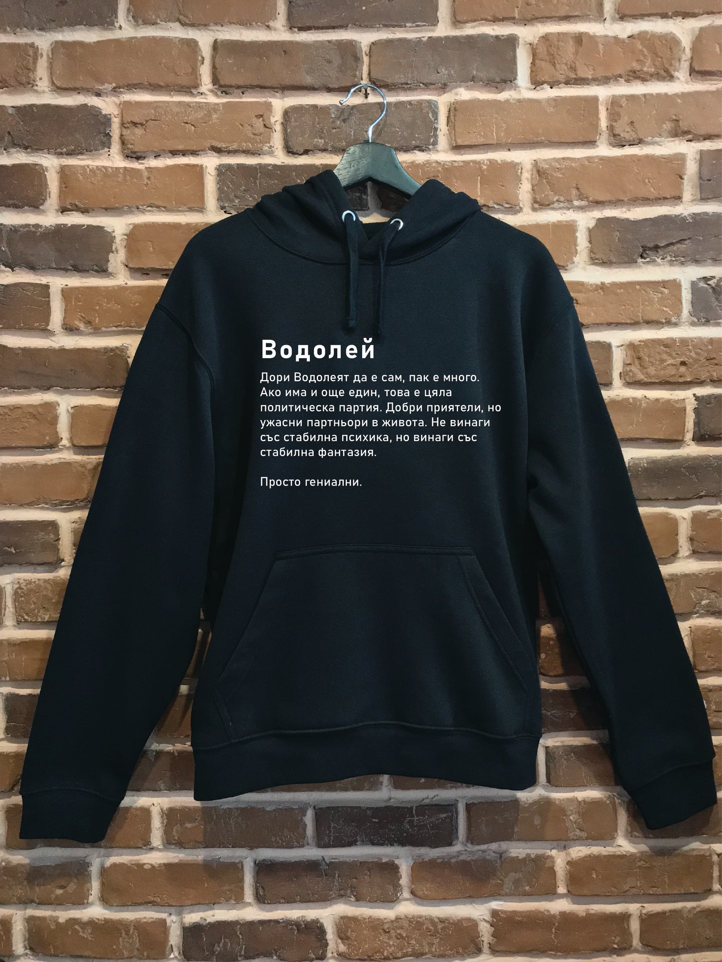 Мъжки суичър "Водолей"