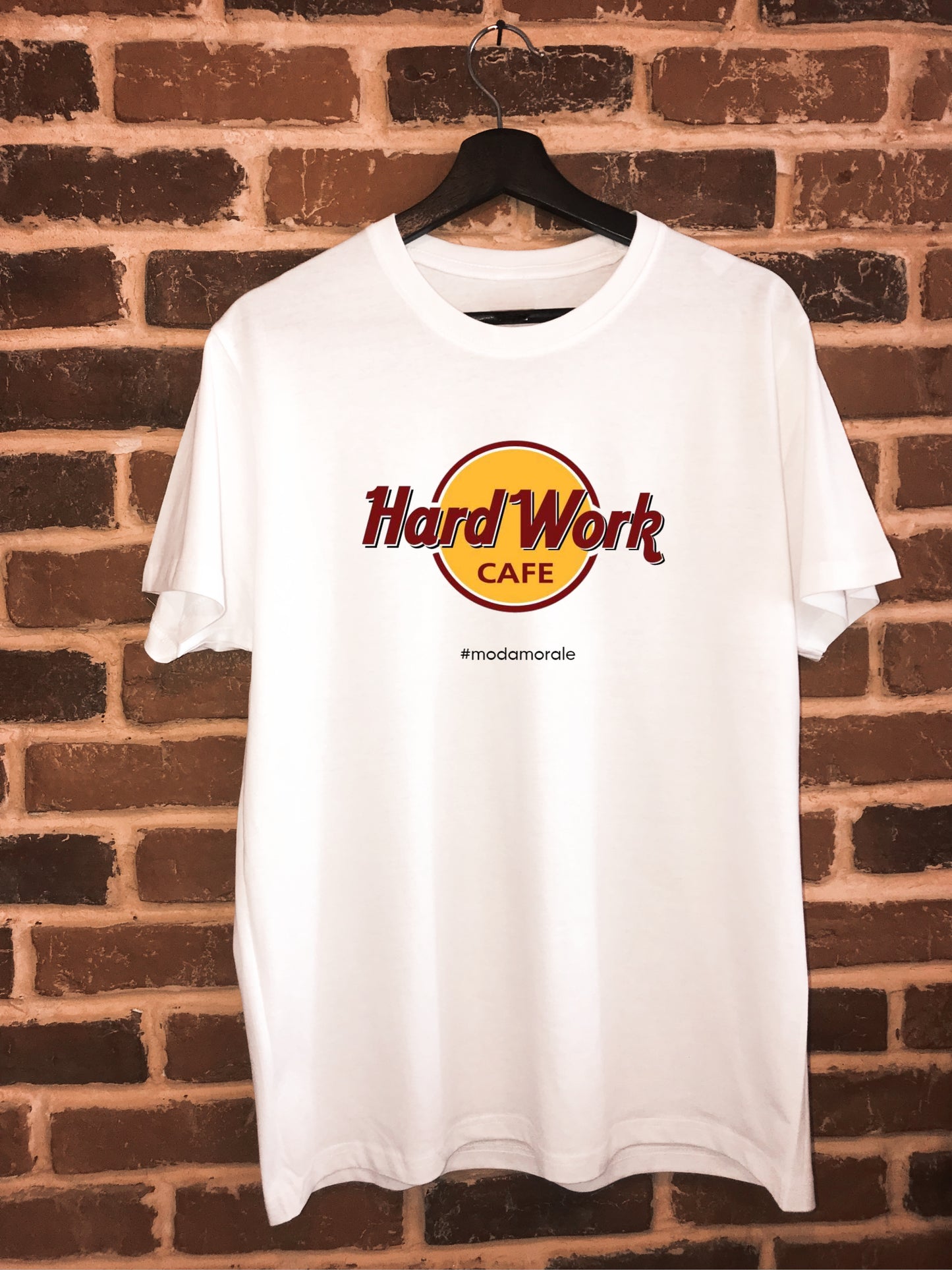 Мъжка тениска "Hard Work Cafe"